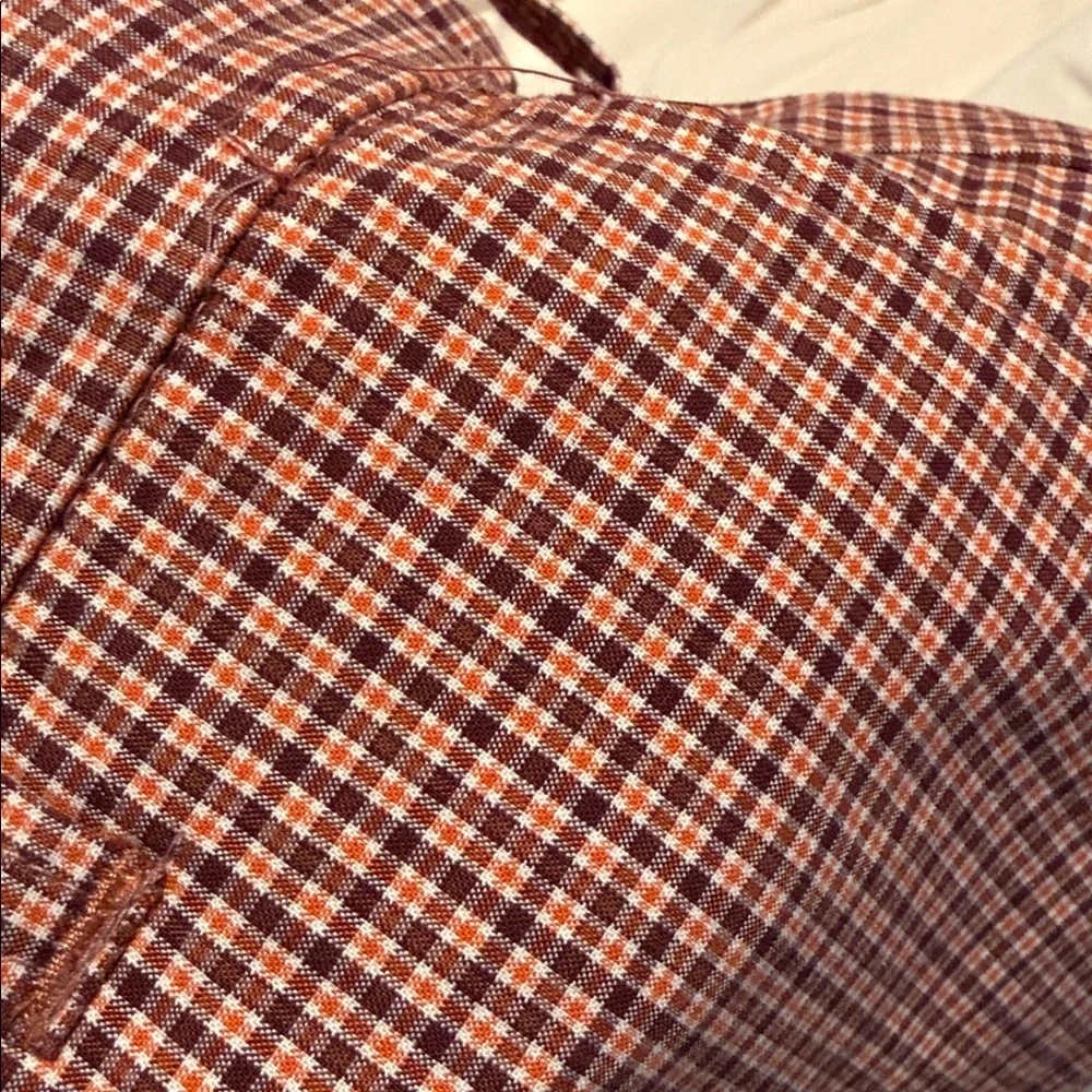 Alex Cannon Micro Check Golf Shorts Men's Preppy Size 32‎